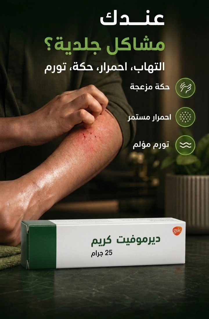 كريم ديرموفيت الأصلي السعودي للتخلص من الأمراض الجلدية🇸🇦🇸🇦